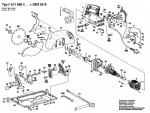 Bosch 0 601 650 003 Gks 55 S Circular Hand Saw 220 V / Eu Spare Parts